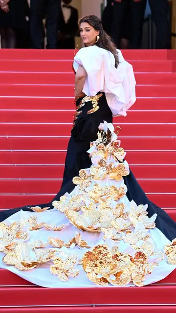 Aishwarya Rai el año pasado en Cannes 2024 Aishwarya Rai el año pasado en Cannes 2024