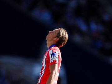 Marcos Llorente durante el Espanyol-Atlético de Madrid